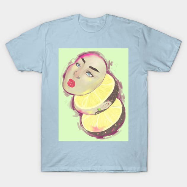 Lemon T-Shirt by TheLovelyHero